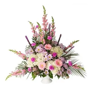 Ir al producto: Crentro de margaritas hortensias claveles y gerberas