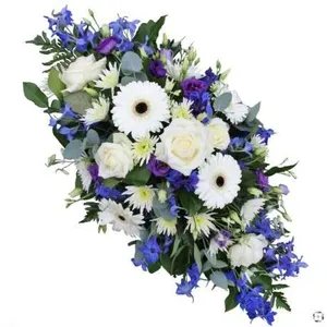 Ir al producto: Cojin de rosa gerbera anastasia y lisianthus