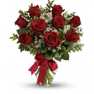 Ir al producto: 236660 ramo de rosas rojas de tallo largo