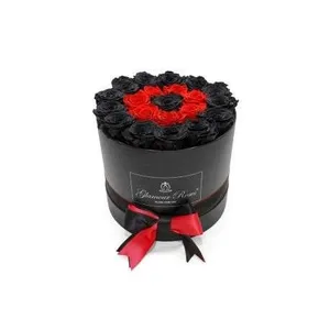 Ir al producto: 218154 caja de rosas concentricas