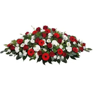 Ir al producto: Cojin de gerberas rosas y claveles