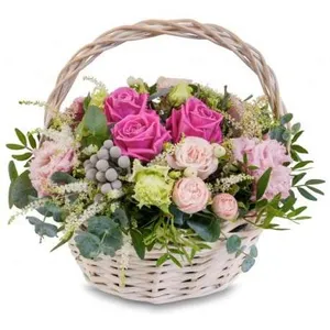 Ir al producto: Cesta de flores oviedo